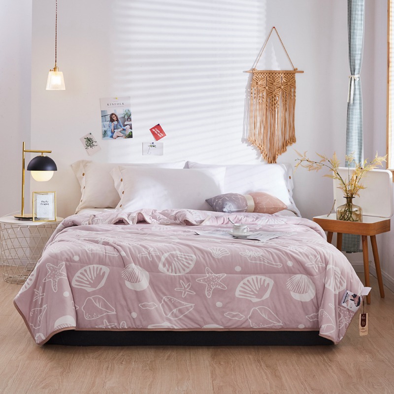 超柔安睡被-粉色海洋