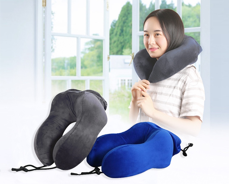 多功能收纳U型枕